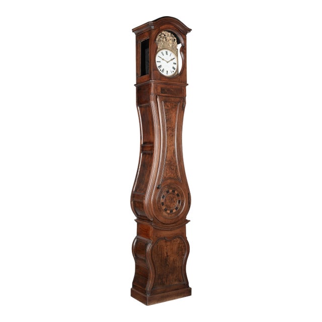 19th Century French Tall Case Clock or Horloge De Parquet For Sale