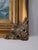 Late 20th Century Vintage Ornate Gold Picture Frame With Original Swan Oil Painting, Baroque Wall Art, Gilded Hollywood Regency Decor For Sale - Image 5 of 9