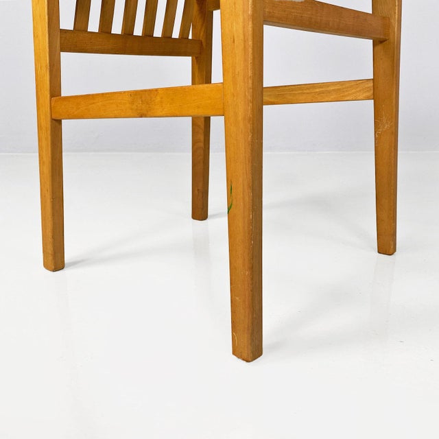 Modern Italian Wooden Milano Chairs attributed to Aldo Rossi for Molteni, 1987, Set of 4 For Sale - Image 18 of 18
