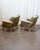 Pair of Attributed to Henning Kjærnulf Danish Oak Lounge Chairs With Ottoman, C. 1960s For Sale - Image 16 of 18