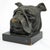 Pair of British Bulldog Churchill Bookends Smoking Cigar - 1940's For Sale - Image 10 of 14