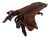 Brutalist Tree Root Coffee Table, 1970s For Sale
