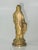 Neoclassical Lady Statue Antique Gold-Plated Spelter Gilded Sculpture Fennel, Clock Part For Sale - Image 6 of 15
