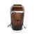 Smokey Umber Flared Edged Glass Vase- Short For Sale In Chicago - Image 6 of 11