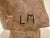1960s Larry Mohr Painted Plaster Terrac Bust Sculpture Signed From Artist Estate For Sale - Image 10 of 11