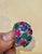 Art Deco Huge Tutti Frutti 18K Ring, Natural Emeralds, Rubies, Sapphires Diamonds Size 9 For Sale - Image 3 of 18