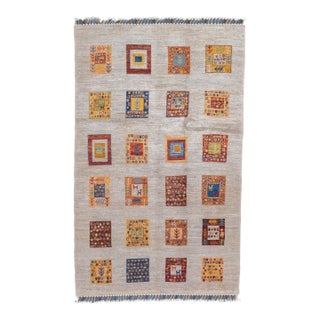 Contemporary Gabbeh Rug 3'11'' X 6'3'' For Sale