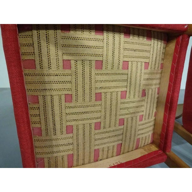 Wood Set of Danish Oak Dining Chairs, 1960s For Sale - Image 7 of 17