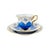 Meissen Porcelain 'B-Form' Cup, Saucer & Dessert Plate, Germany, 1920s-1930s For Sale - Image 11 of 11