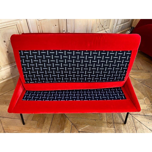 Sofa Model 800 by Joseph-André Motte For Sale - Image 6 of 12