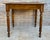 Rustic Antique Spanish Turned-Leg Wooden Work Table With Large Drawer For Sale - Image 3 of 10