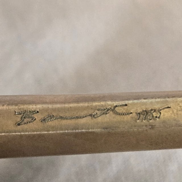 Vintage Bob Bennett Harmony Bronze Sculpture Marble Base 1985 Number 38/100 For Sale - Image 10 of 14