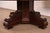 R. J. Horner Style Antique Victorian Carved Mahogany Pedestal Dining Table, Newly Refinished For Sale - Image 10 of 12