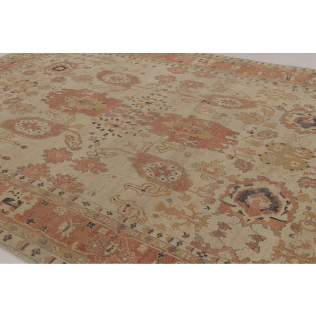 Made with hand-knotted wool, this beautiful 10x14 rug is an exciting new addition to Rug & Kilim’s custom-classics Burano...