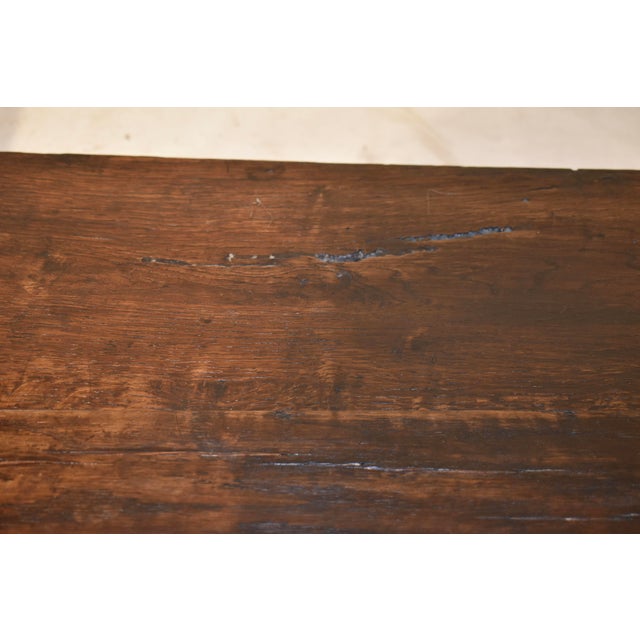 19th Century English Oak Carved Console For Sale - Image 10 of 10