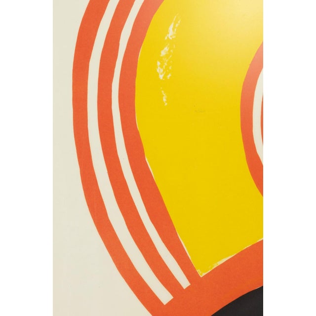 Late 20th Century Alexander Calder - Spirals 1969 Color Lithograph on Paper Framed Modern Prints For Sale - Image 5 of 8