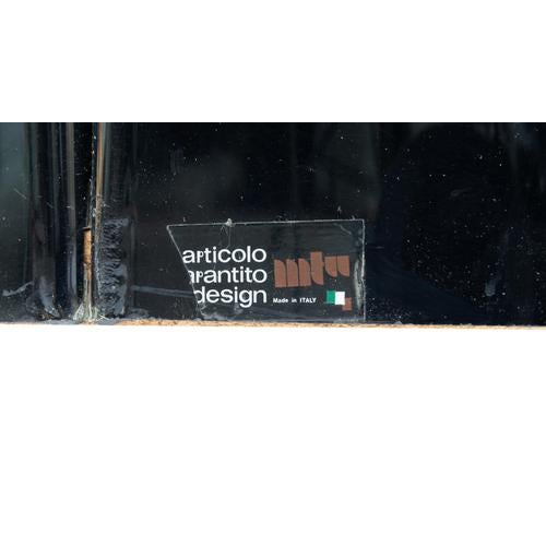 Black Napoleone Mobile Bar Cabinet by Claudio Salocchi for Sormani, 1970s For Sale - Image 8 of 10