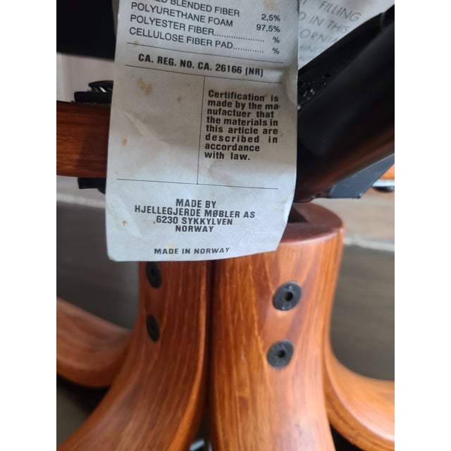 Vintage Mid-Century Bentwood Lounge Chair by Hjellegjerde Møbler For Sale - Image 13 of 14