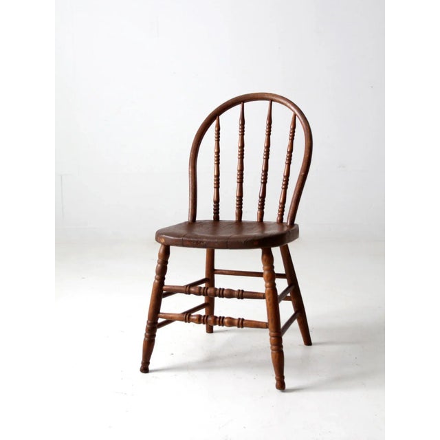 Antique Windsor Chair For Sale - Image 10 of 12