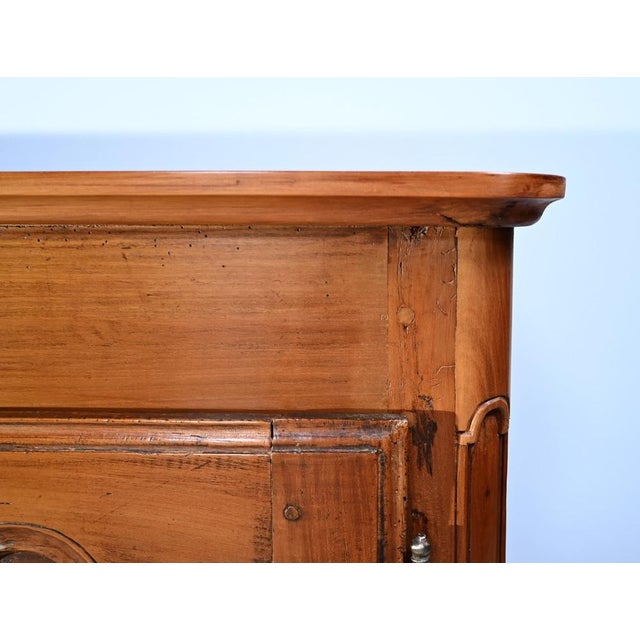 Wood Early 19th Century Cabinet Called Bassette in Cherry and Oak For Sale - Image 7 of 18