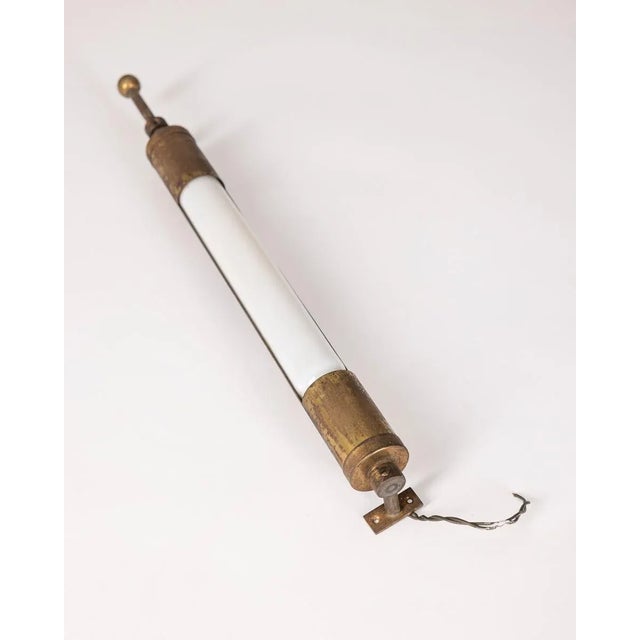 Vintage Italian Wall Lamp in Adjustable Brass, 1940s For Sale - Image 6 of 7