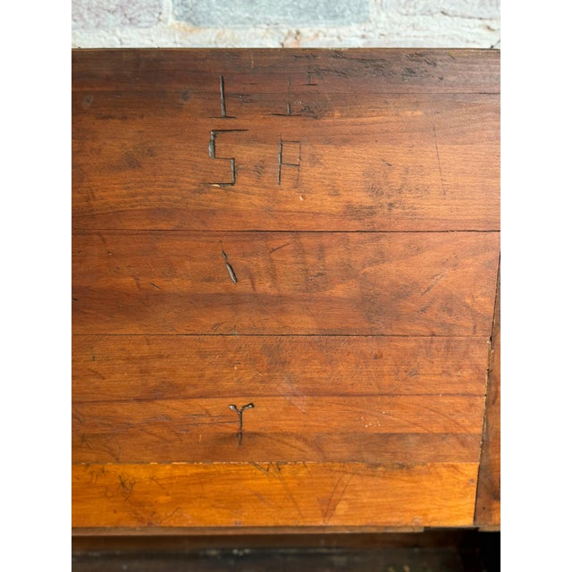 Asian Antique Antique School Desk For Sale - Image 3 of 8