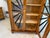 Wood Biedermeier Sun-Shaped Display Cabinet in Walnut For Sale - Image 7 of 12