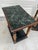 Dark Green Pair of French Neoclassical Marble Top End Tables Side Tables For Sale - Image 8 of 12