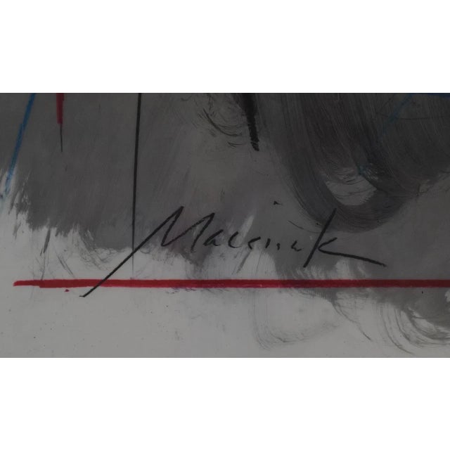 Christopher Macsisak Mixed Media on Paper North Suite #11 Large For Sale - Image 4 of 4