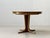 Mid-Century Modern Round Extendable Table in Walnut, 1960s For Sale - Image 3 of 18