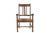 This Vintage Anglo-Indian Teakwood Armchair is handcrafted from solid teakwood, featuring a distinctive combination of...