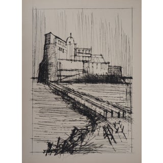 Bernard Buffet, La forteresse, Etching For Sale