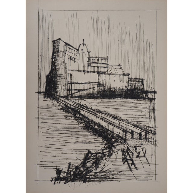 Bernard Buffet, La forteresse, Etching For Sale