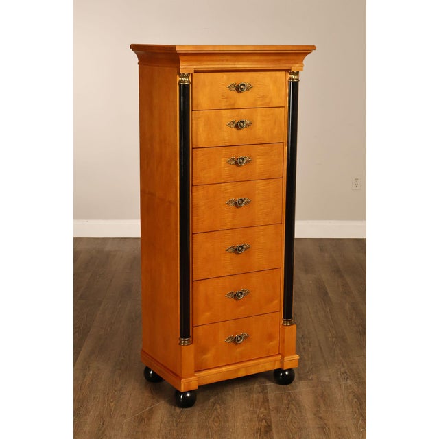 English Thomasville Grand Classics Collection Empire Style Lingerie Chest For Sale - Image 3 of 18