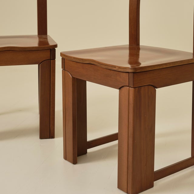 Italian Modernist Dining Chairs, Set of 6, 1970s For Sale - Image 12 of 12