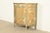 French Italian Neoclassical Paint Decorated Demilune Cabinet For Sale - Image 3 of 15