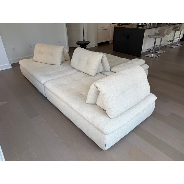 Roche Bobois Conversation Sofa (2-Seat, X3) For Sale - Image 10 of 11