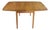 Drexel Meridian Mid Century Modern Walnut Drop Leaf Extendable Dining Table 95" For Sale