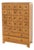 19th Century Style Asian Chinese Apothecary Cabinet W 28 Drawers 50" Tall For Sale