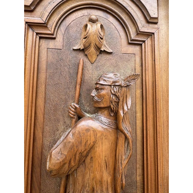 Vintage Cupboard in Walnut For Sale - Image 16 of 18