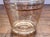 Vintage Glass With Gold Design Mid Century Ice Bucket, 1950s For Sale In New York - Image 6 of 6