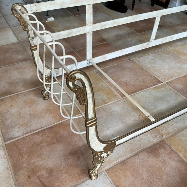Late 19th Century Antique French Louis Phillippe Day Bed For Sale - Image 5 of 9