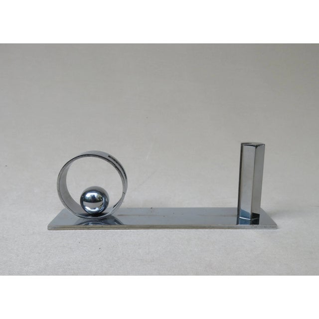 Vintage Art Deco French Chrome Picture Frames For Sale - Image 17 of 17