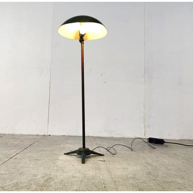 Metal Industrial Metal Floor Lamp, 1970s For Sale - Image 7 of 11