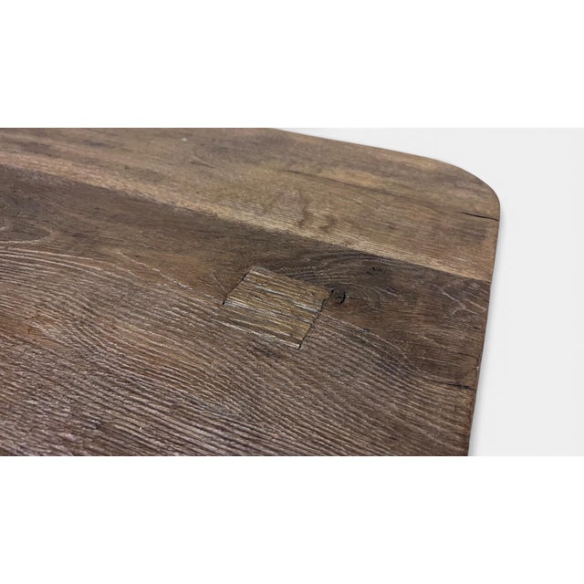 Reclaimed oak top on a steel base. A petite bistro table that is a nod to the tables found at Les Arcs ski resort,...