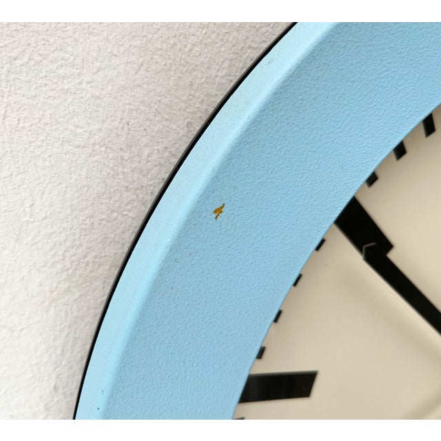 Vintage Italian Wall Clock from Junghans, 1980s For Sale - Image 11 of 18