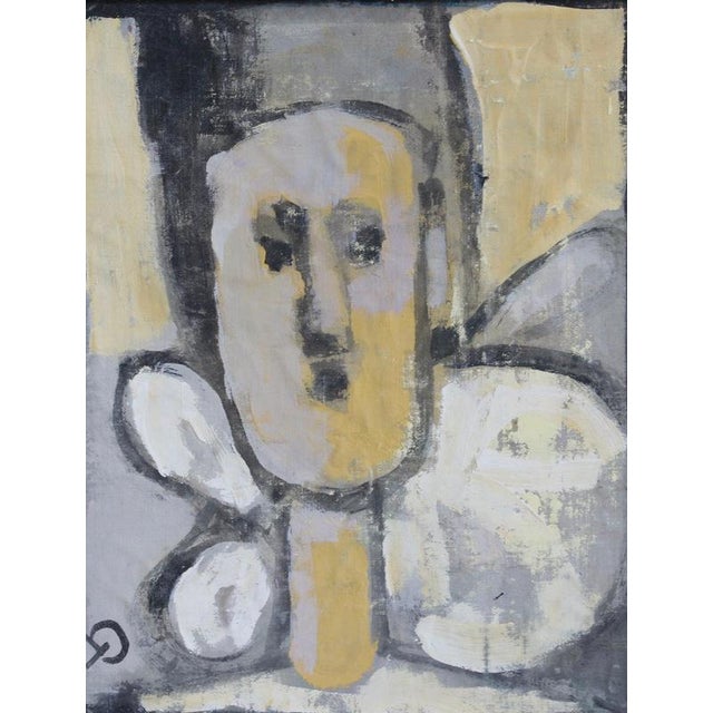 1980s Hidden Portraits I, 1980s, Acrylic on Canvas, Framed For Sale - Image 5 of 13