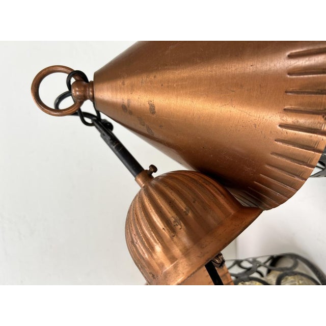 Mid-Century Modern Brutalist Dutch Pendant Light, 1960s, Set of 2 For Sale - Image 16 of 18