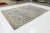 2010s Contemporary Handmade Wool and Silk Rug in Beige With Abstract Design For Sale - Image 5 of 10