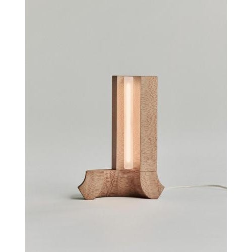 Small platane lamp, plane tree wood by mono editions dimensions: d 29 x h 40 cm. Materials: plane tree wood veneer...